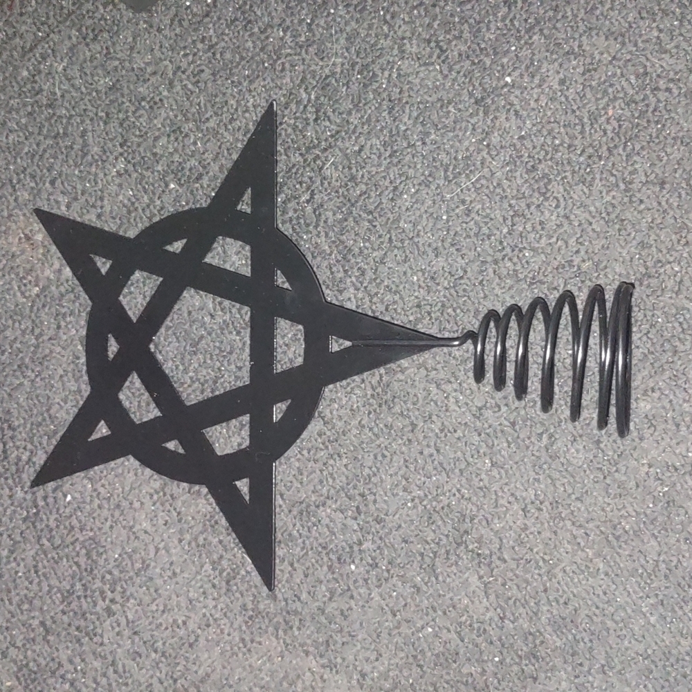 KILLSTAR hexmas pentagram tree topper